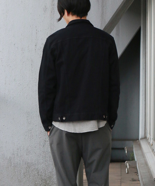 Confirm（コンファーム）の「Confirm / コンファーム デニムGジャン（デニムジャケット・メンズ・ネイビー/ブルー/サックスブルー/ブラック・M/L）」の11枚目の写真