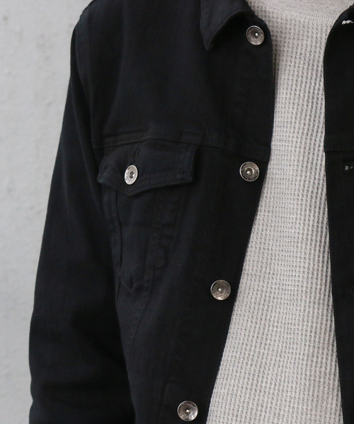 Confirm（コンファーム）の「Confirm / コンファーム デニムGジャン（デニムジャケット・メンズ・ネイビー/ブルー/サックスブルー/ブラック・M/L）」の12枚目の写真