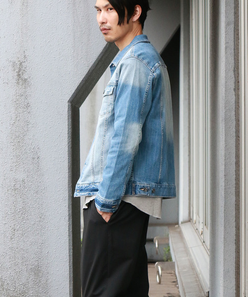 Confirm（コンファーム）の「Confirm / コンファーム デニムGジャン（デニムジャケット・メンズ・ネイビー/ブルー/サックスブルー/ブラック・M/L）」の15枚目の写真