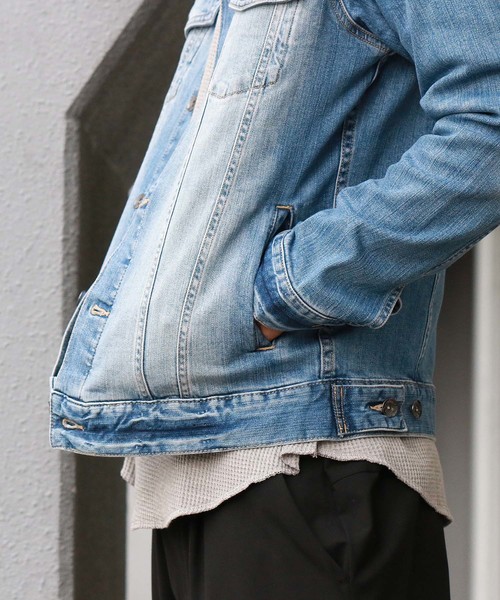 Confirm（コンファーム）の「Confirm / コンファーム デニムGジャン（デニムジャケット・メンズ・ネイビー/ブルー/サックスブルー/ブラック・M/L）」の18枚目の写真