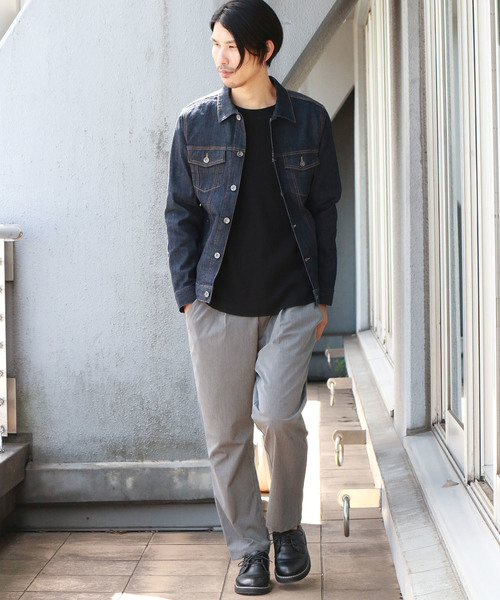 Confirm（コンファーム）の「Confirm / コンファーム デニムGジャン（デニムジャケット・メンズ・ネイビー/ブルー/サックスブルー/ブラック・M/L）」の20枚目の写真