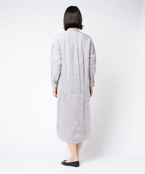 Finamore（フィナモレ）の「FINAMORE / リネンシャツワンピース