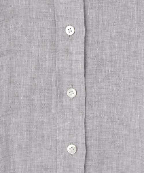 Finamore フィナモレ　リネンシャツワンピース SUMMER SALE】Finamore(フィナモレ)P2160A/ROSY ストライプ