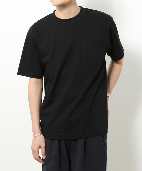 ADAM ET ROPE'(アダムエロペ)の「〈汗染み防止〉スウェットガード ポケットT(Tシャツ/カットソー・メンズ・ホワイト/ブラック/グレー/ブルー系その他・S/M/L)」の3枚目の写真