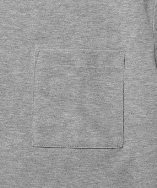 ADAM ET ROPE'(アダムエロペ)の「〈汗染み防止〉スウェットガード ポケットT(Tシャツ/カットソー・メンズ・ホワイト/ブラック/グレー/ブルー系その他・S/M/L)」の9枚目の写真
