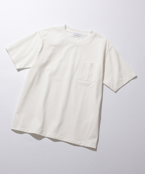 ADAM ET ROPE'(アダムエロペ)の「〈汗染み防止〉スウェットガード ポケットT(Tシャツ/カットソー・メンズ・ホワイト/ブラック/グレー/ブルー系その他・S/M/L)」の15枚目の写真