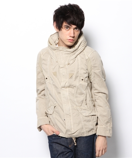 goa（ゴア）の「硫化トリミングクロゼットフードジャケット（ブルゾン