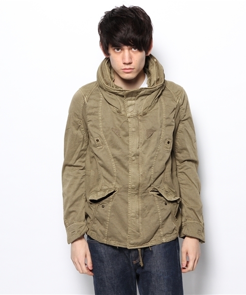 goa（ゴア）の「硫化トリミングクロゼットフードジャケット（ブルゾン