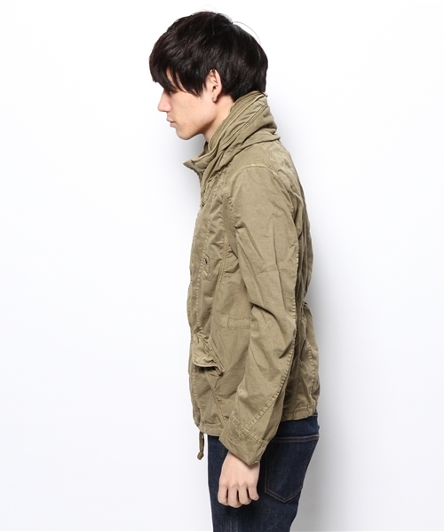 goa フード付きジャケット goa（ゴア）の「硫化トリミングクロゼットフードジャケット（ブルゾン