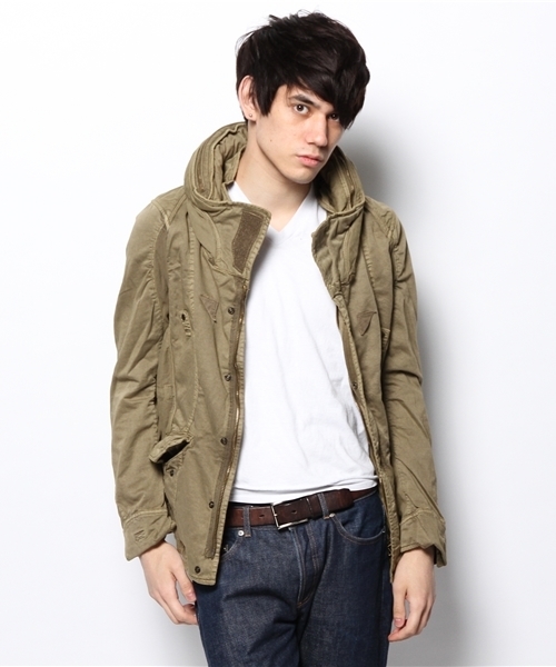 goa（ゴア）の「硫化トリミングクロゼットフードジャケット（ブルゾン