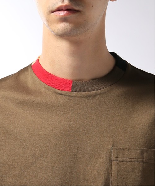 EDIFICE（エディフィス）の「WKED / ウィークエンド ネックドッキングTee（Tシャツ/カットソー・メンズ・ライトグレー/ゴールド/ブラウン系その他・SMALL/FREE/MEDIUM/LARGE）」の15枚目の写真