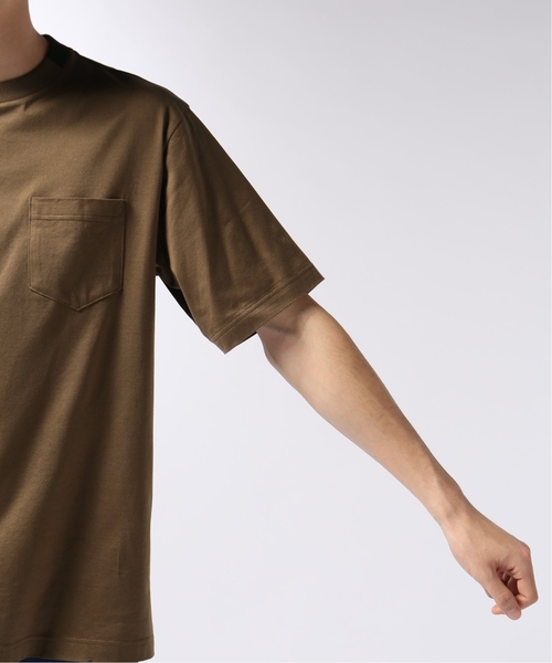 EDIFICE（エディフィス）の「WKED / ウィークエンド ネックドッキングTee（Tシャツ/カットソー・メンズ・ライトグレー/ゴールド/ブラウン系その他・SMALL/FREE/MEDIUM/LARGE）」の17枚目の写真