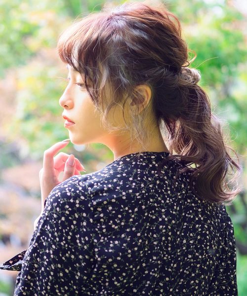 LINEASTORIA(リネアストリア)の「【ポニーテール】ブリッジポニーテール フリルカールミディ(ウィッグ・レディース・その他5/その他4/その他2/その他3/その他6/その他1・FREE)」の8枚目の写真