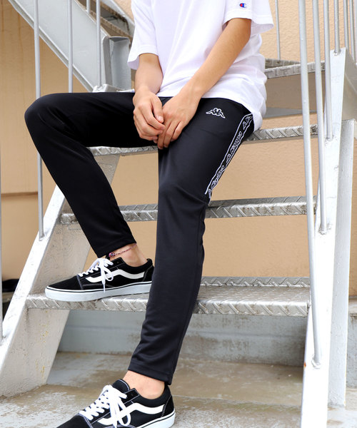 Kappa（カッパ）の「Kappa/ カッパ サイドライン スキニー ワイド