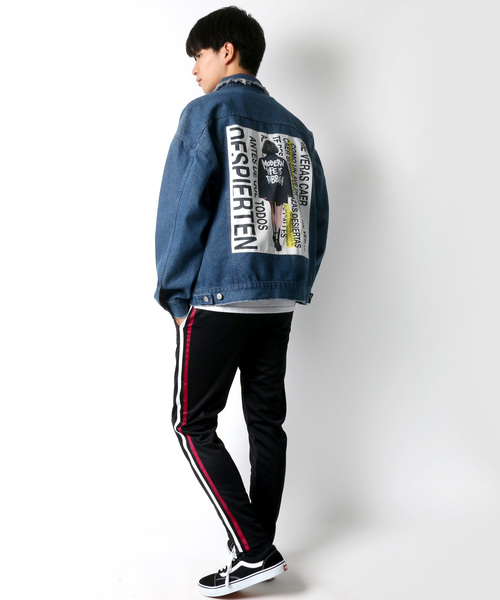 Kappa（カッパ）の「Kappa/ カッパ サイドライン スキニー ワイド ジャージ トラックパンツ（その他パンツ・メンズ・ブラック×ホワイト/ブラック×レッド/ブラック×グリーン/ブラック系その他/ブラック系その他2/グリーン/ブラック/パープル/ブラック系その他3/ホワイト/レッド/レッド系その他/ブラック系その他4/ブラック系その他5/ブラック系その他6/ブラック系その他7/グリーン系その他/イエロー/ブルー・S/M/L/XL/LARGE/X-LARGE/SMALL/MEDIUM/LL(4)/S(1)/L(3)/M(2)/4(XL)/2(M)/3(L)/1(S)）」の21枚目の写真