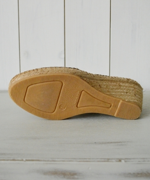 SHIPS for women（シップスフォーウィメン）の「★★CALZANOR:2ストラップジュートウェッジ◇（サンダル・レディース・ベージュ/ネイビー/カモフラージュ・35/36/38/37）」の10枚目の写真