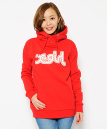 X-girl | PILE LOGO SWEAT BIG HOODIE(パーカー)
