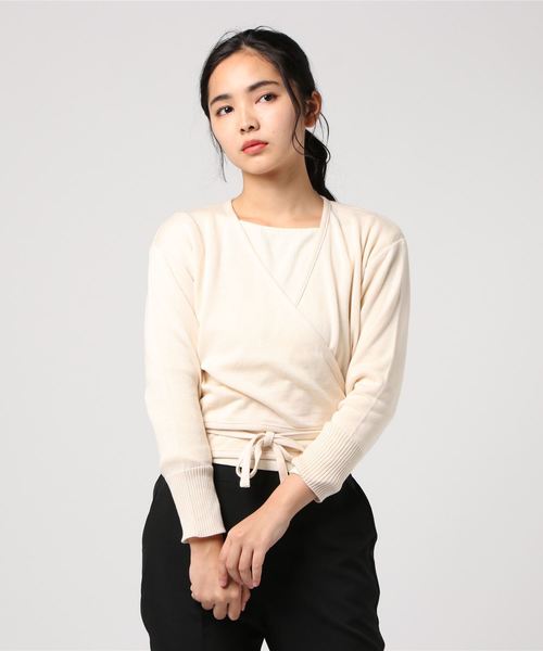 Snow Peak(スノーピーク)の「OG Cotton Cache-Coeur Cardigan(カーディガン/ボレロ・レディース・ブラック/ブラウン/ナチュラル・1/2/4/3)」の3枚目の写真