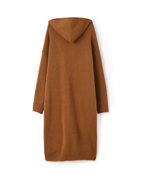 marjour（マージュール）の「HOODED KNIT CARDIGAN（カーディガン/ボレロ・レディース・アイボリー/キャメル・MEDIUM）」の11枚目の写真