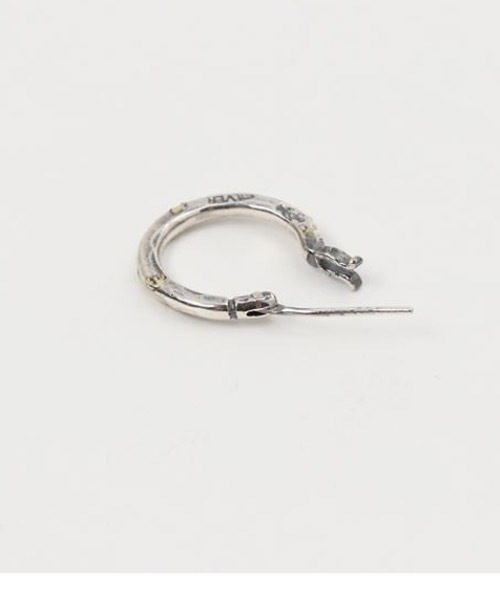 VIVIFY（ビビファイ）の「ピアス/フープ(M)/ゴールドダスト（ピアス（片耳用）・メンズ・シルバー×ゴールド/その他2・FREE）」の5枚目の写真