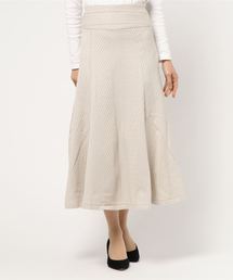 NINE | ケーブルジャカードフレアスカート(スカート)