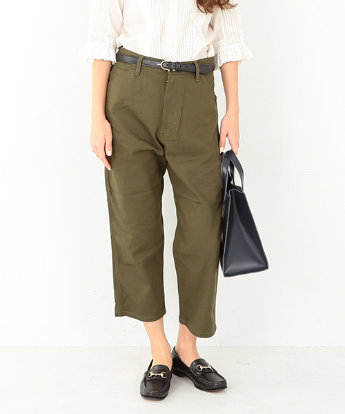 BEAMS BOY（ビームスボーイ）の「Dickies / CropPainter SPECIAL 14FW（その他パンツ・レディース・ナチュラル/ブラック/オリーブ・30inch/28inch）」の3枚目の写真