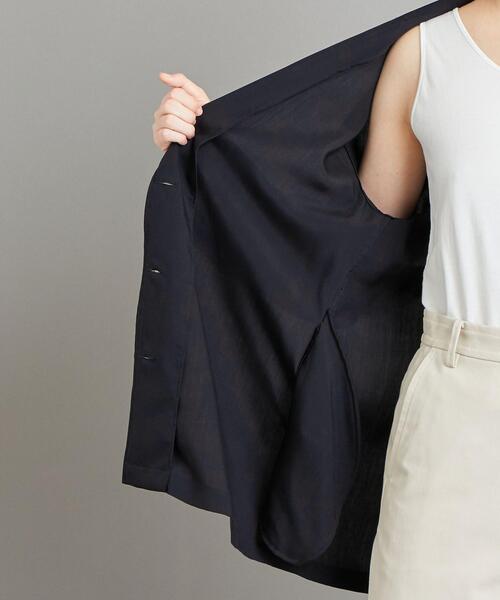 Steven Alan（スティーブンアラン）の「＜Steven Alan＞OPEN COLLAR SHIRT/シャツ о（シャツ/ブラウス・レディース・ライトピンク/ホワイト/ネイビー・MEDIUM/SMALL）」の4枚目の写真