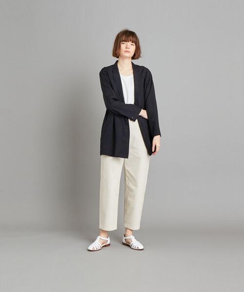 Steven Alan（スティーブンアラン）の「＜Steven Alan＞OPEN COLLAR SHIRT/シャツ о（シャツ/ブラウス・レディース・ライトピンク/ホワイト/ネイビー・MEDIUM/SMALL）」の21枚目の写真