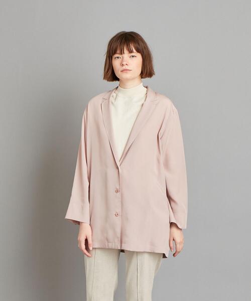 Steven Alan（スティーブンアラン）の「＜Steven Alan＞OPEN COLLAR SHIRT/シャツ о（シャツ/ブラウス・レディース・ライトピンク/ホワイト/ネイビー・MEDIUM/SMALL）」の16枚目の写真