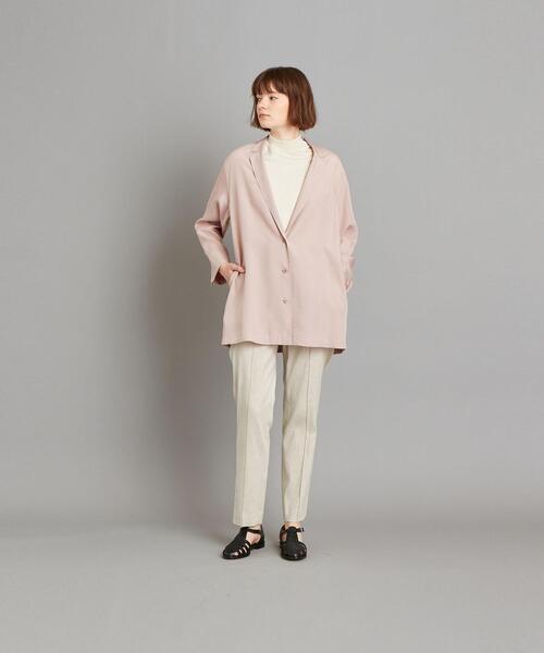 Steven Alan（スティーブンアラン）の「＜Steven Alan＞OPEN COLLAR SHIRT/シャツ о（シャツ/ブラウス・レディース・ライトピンク/ホワイト/ネイビー・MEDIUM/SMALL）」の15枚目の写真