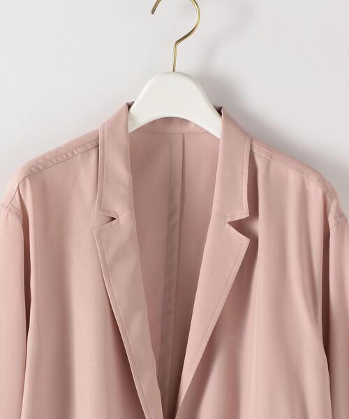 Steven Alan（スティーブンアラン）の「＜Steven Alan＞OPEN COLLAR SHIRT/シャツ о（シャツ/ブラウス・レディース・ライトピンク/ホワイト/ネイビー・MEDIUM/SMALL）」の11枚目の写真