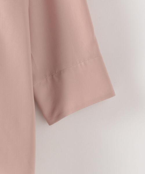 Steven Alan（スティーブンアラン）の「＜Steven Alan＞OPEN COLLAR SHIRT/シャツ о（シャツ/ブラウス・レディース・ライトピンク/ホワイト/ネイビー・MEDIUM/SMALL）」の10枚目の写真