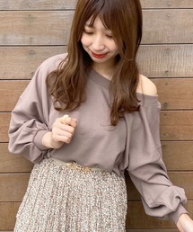 apres jour | ワンショル裏毛プルオーバー【ZOZOTOWN限定アイテム】(スウェット)