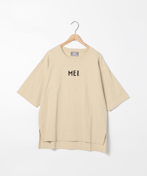 MEI(メイ)の「【WEB限定カラー】MEI(メイ)別注ワンポイントTシャツ#(Tシャツ/カットソー・レディース・その他2/ホワイト/ベージュ/ネイビー/その他1・FREE)」の10枚目の写真