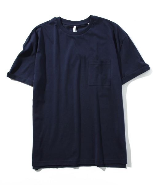 INASTUDIOS ZOO（イーナストゥディオスズー）の「「INASTUDIOS SELECT」ポケットTシャツ（Tシャツ/カットソー・メンズ・ネイビー/ホワイト/ベージュ/ブラック/ピンク/グレー/グリーン/ターコイズブルー系・LARGE/X-LARGE/MEDIUM）」の6枚目の写真