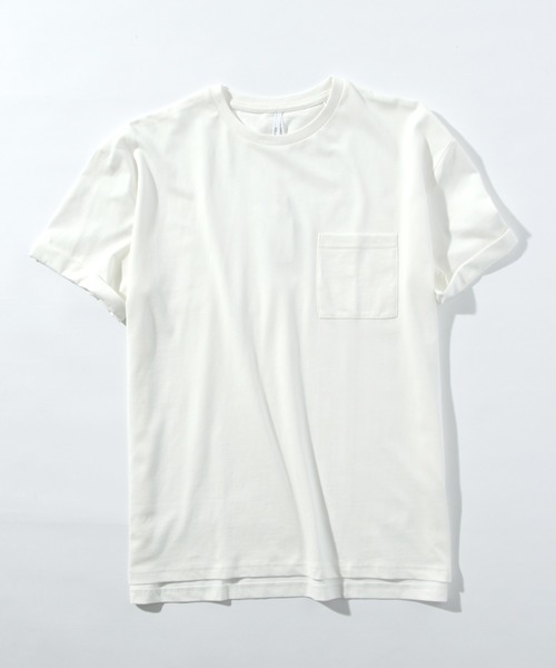 INASTUDIOS ZOO（イーナストゥディオスズー）の「「INASTUDIOS SELECT」ポケットTシャツ（Tシャツ/カットソー・メンズ・ネイビー/ホワイト/ベージュ/ブラック/ピンク/グレー/グリーン/ターコイズブルー系・LARGE/X-LARGE/MEDIUM）」の2枚目の写真