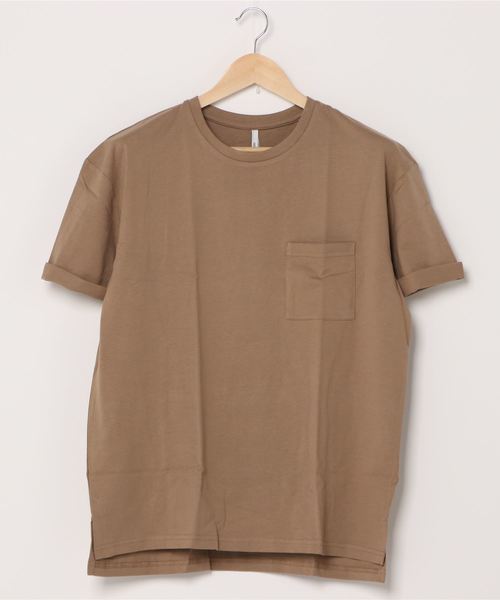 INASTUDIOS ZOO（イーナストゥディオスズー）の「「INASTUDIOS SELECT」ポケットTシャツ（Tシャツ/カットソー・メンズ・ネイビー/ホワイト/ベージュ/ブラック/ピンク/グレー/グリーン/ターコイズブルー系・LARGE/X-LARGE/MEDIUM）」の10枚目の写真