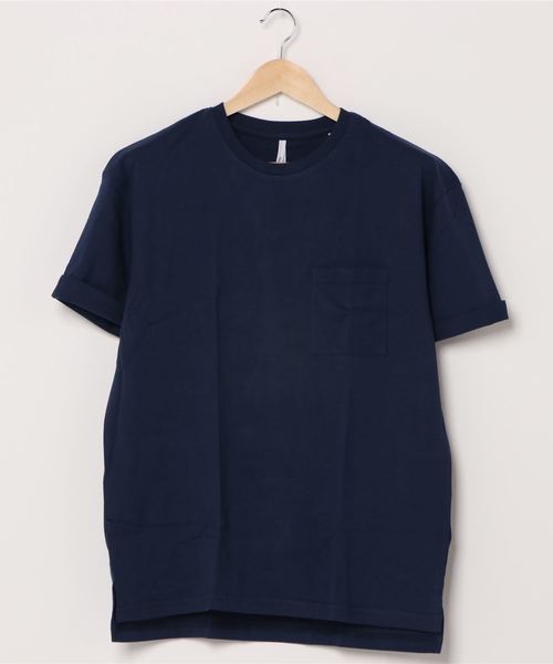 INASTUDIOS ZOO（イーナストゥディオスズー）の「「INASTUDIOS SELECT」ポケットTシャツ（Tシャツ/カットソー・メンズ・ネイビー/ホワイト/ベージュ/ブラック/ピンク/グレー/グリーン/ターコイズブルー系・LARGE/X-LARGE/MEDIUM）」の11枚目の写真