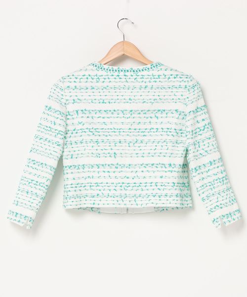 セール】【HANAE MORI ALMA EN ROSE】ペーパーモールツィード