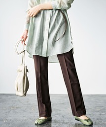 GeeRA | 【20冬新着】センタープレスフレアーパンツ(その他パンツ)