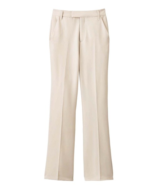 GeeRA（ジーラ）の「センタープレスフレアーパンツ（その他パンツ・レディース・ブラック/ブラウン/ブルー/アイボリー/スモークピンク・SMALL/MEDIUM/LARGE/X-LARGE/XX-LARGE）」の15枚目の写真