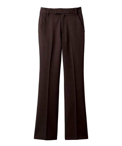 GeeRA（ジーラ）の「センタープレスフレアーパンツ（その他パンツ・レディース・ブラック/ブラウン/ブルー/アイボリー/スモークピンク・SMALL/MEDIUM/LARGE/X-LARGE/XX-LARGE）」の17枚目の写真