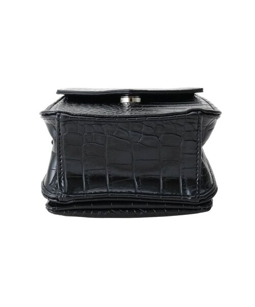 GYDA（ジェイダ）の「エナメルクロコミニショルダーBAG（ショルダーバッグ・レディース・ブラック/ブラウン・FREE）」の10枚目の写真