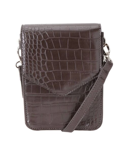 GYDA（ジェイダ）の「エナメルクロコミニショルダーBAG（ショルダーバッグ・レディース・ブラック/ブラウン・FREE）」の12枚目の写真