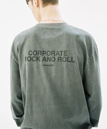 VIVASTUDIO | TYPE LOOF PIGMENT L/S TEE(Tシャツ/カットソー)