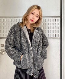 KMRii | 【別注】KMRii/ケムリ/HOODED BOA BLOUSON/RFL(ブルゾン)