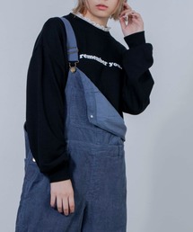 WEGO | WEGO/レースフリルロゴスウェット(スウェット)