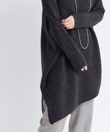 DouDou | ガーターアシメプルオーバー(ニット/セーター)