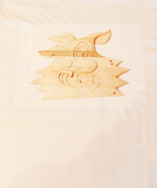 ACME FURNITURE（アクメファニチャー）の「ユニセックス 【Hikaru Narita】NH CAT TEE（Tシャツ/カットソー・レディース・ホワイト・SMALL/MEDIUM/LARGE）」の6枚目の写真