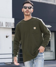 Carhartt/カーハート Workwear Long-Sleeve Pocket T-Shirt ポケット付き 長袖Tシャツ